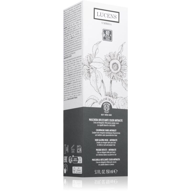 Kemon Group Mask Tonalizante farbiaca maska na vlasy odtieň Grey Anthracite 150 ml