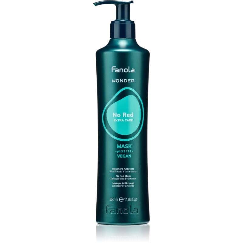 Fanola Wonder No Red Mask maska na vlasy so zeleným pigmentom 350 ml