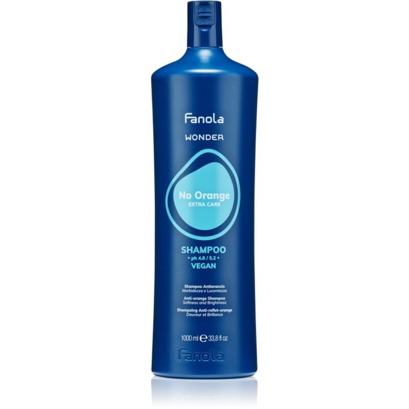 Fanola Wonder No Orange Shampoo šampón neutralizujúce oranžové tóny 1000 ml