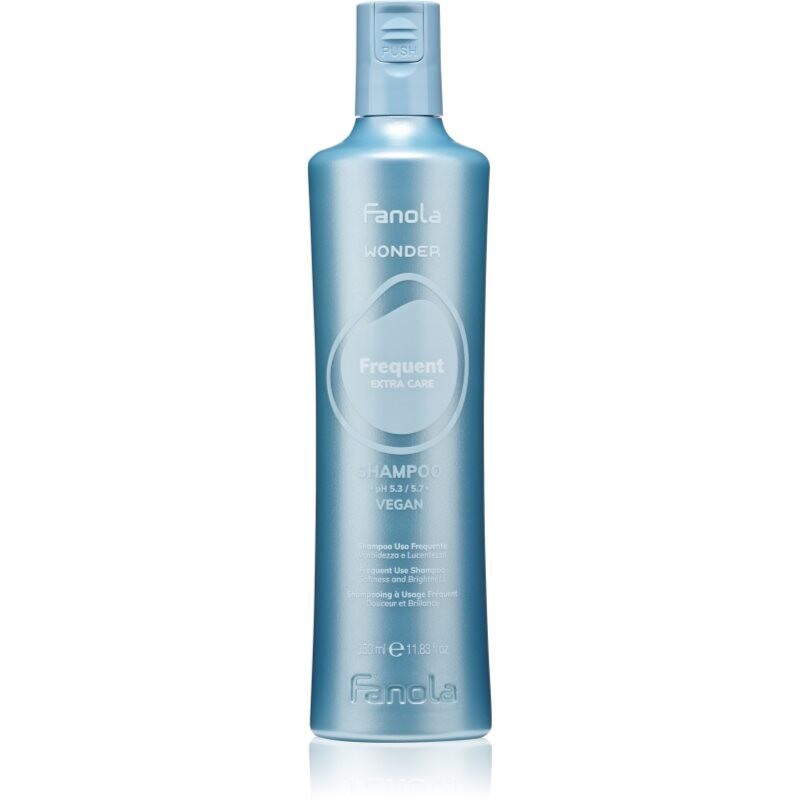 Fanola Wonder Frequent Shampoo šampón na lesk a hebkosť vlasov 350 ml