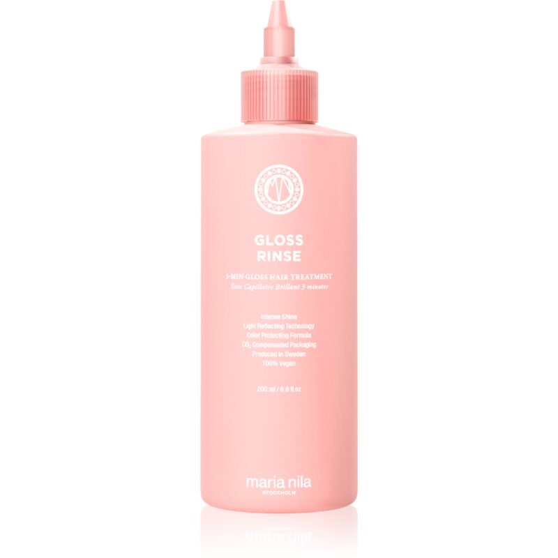 Maria Nila Mirror Gloss Rinse hydratačná starostlivosť na lesk a hebkosť vlasov 200 ml