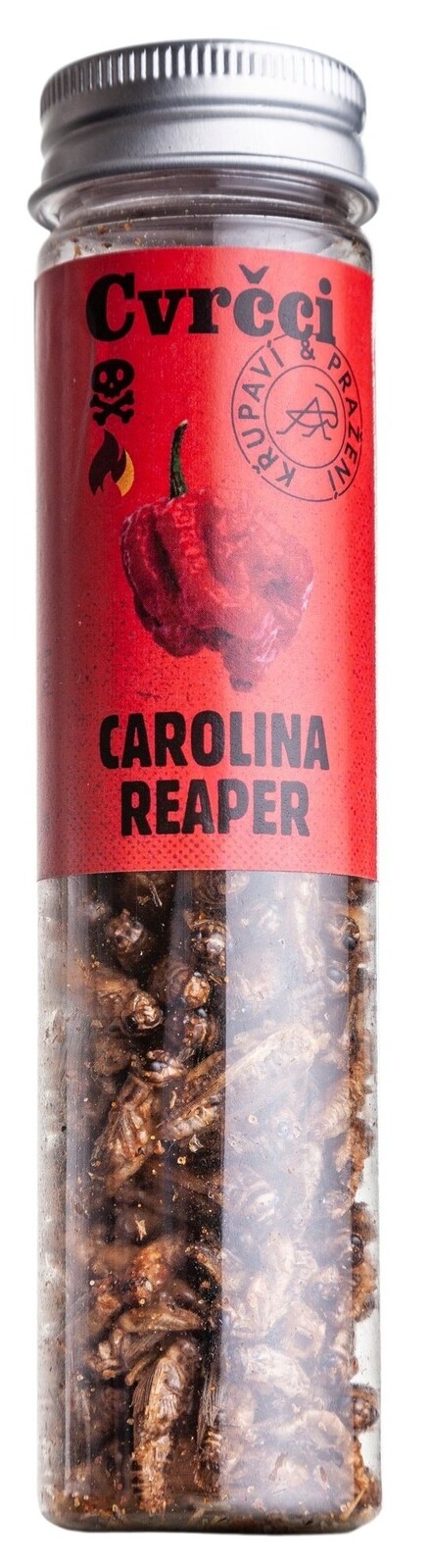 SENS Pálivé chrumkavé & pražené cvrčky - Carolina Reaper 20 g