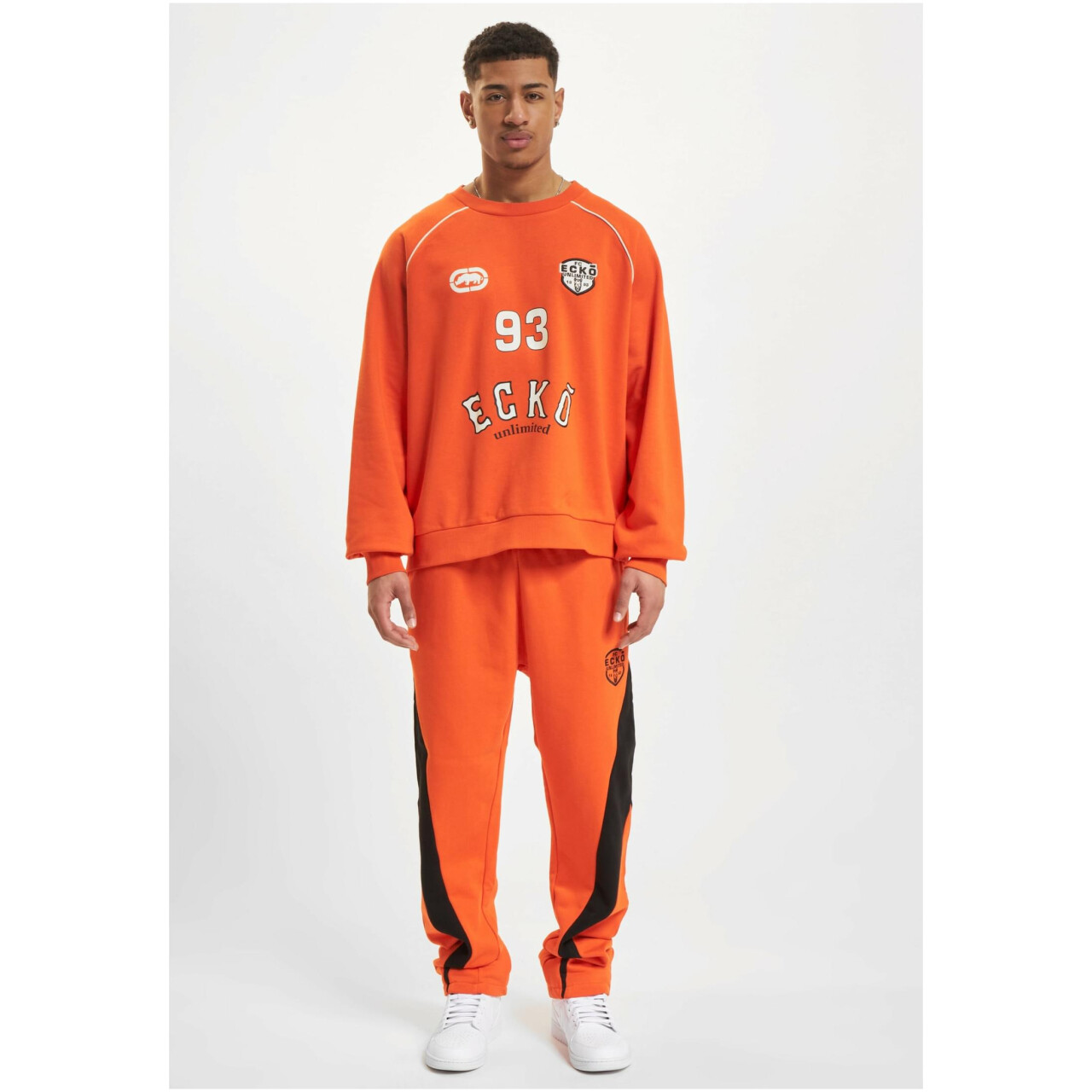 Mikina Ecko Unltd. Overload - oranžová, S