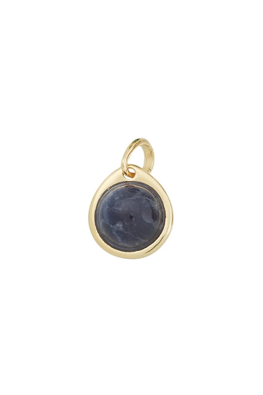 EDBLAD ozdobný prívesok dámsky pozlátený zafír Birthstone Charm September