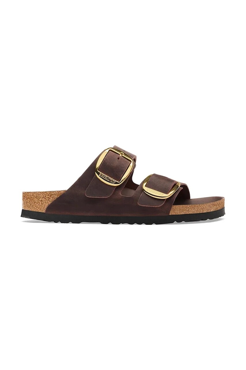 Birkenstock šľapky dámske kožené Arizona Big Buckle Oiled Leather