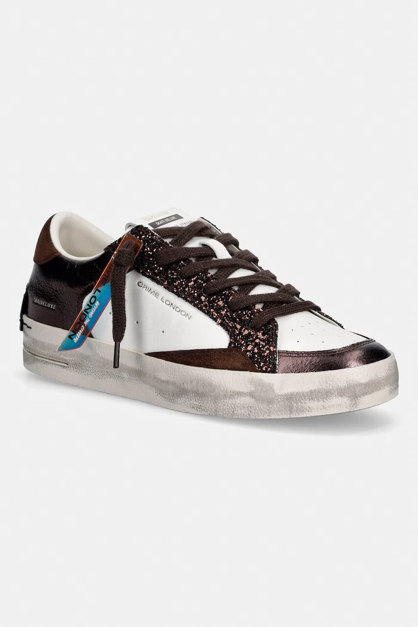 Crime London SK8 DELUXE sneakers dámske kožené