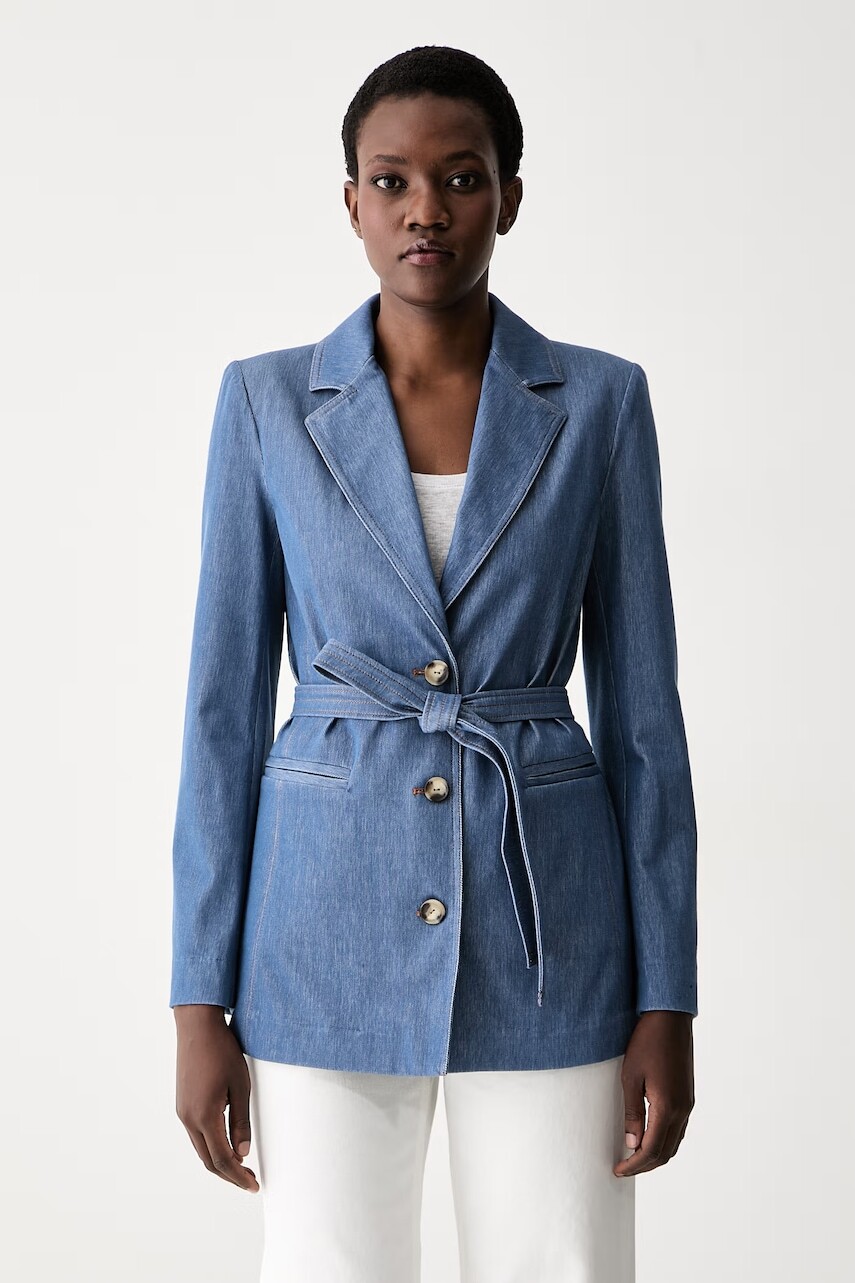 MM by Max Mara sako dámske rifľové MMLODISSEA