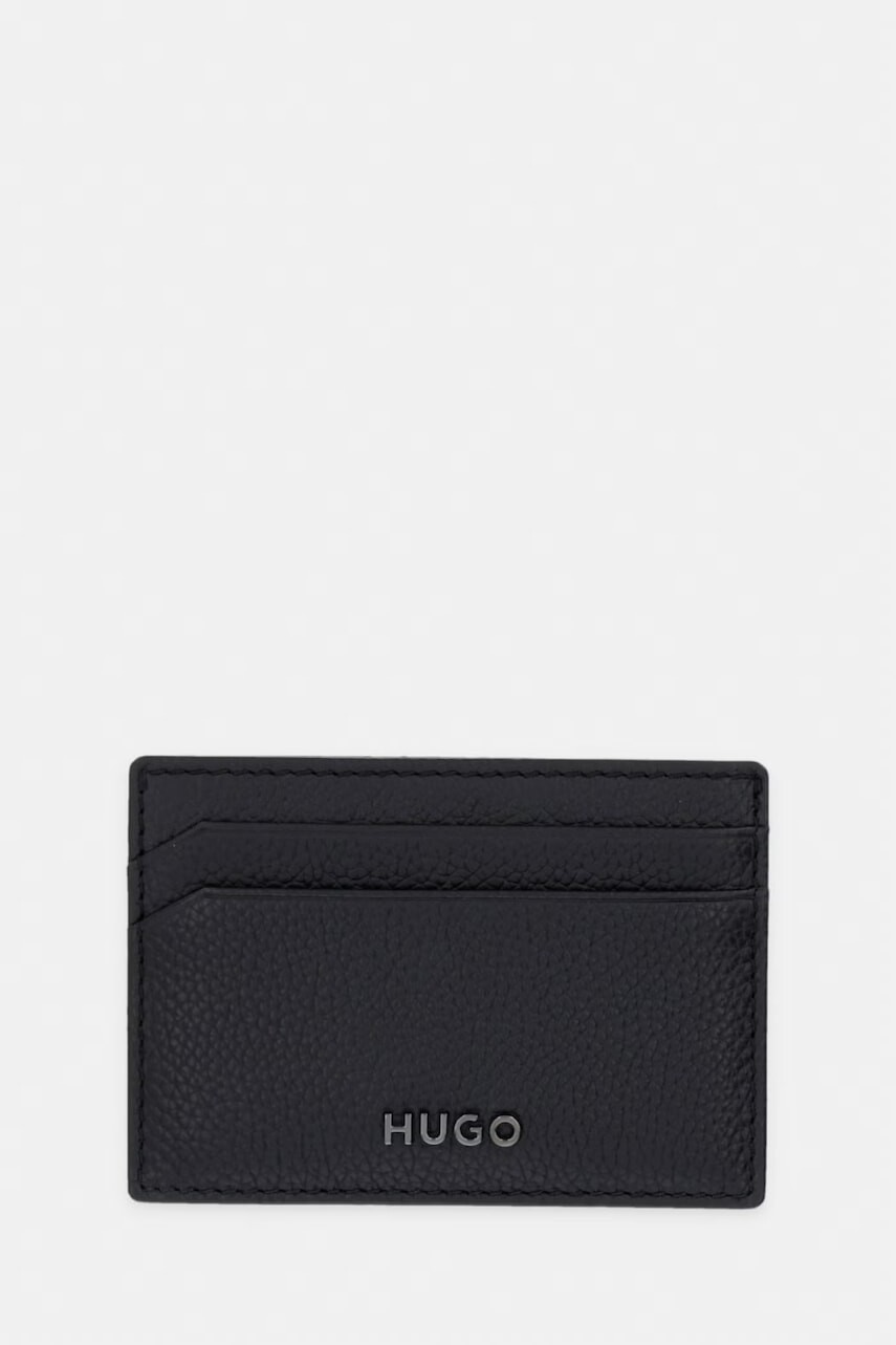 HUGO puzdro na karty pánske kožené HUKE_Cardcase