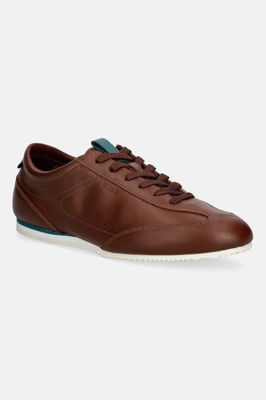 BOSS Lineor sneakers pánske kožené