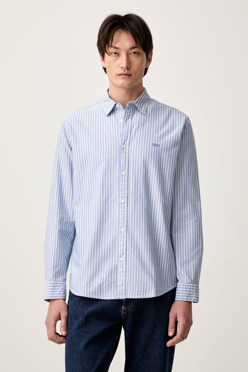 Levi's košeľa oxford pánska bavlnená BATTERY HOUSEMARK STANDARD