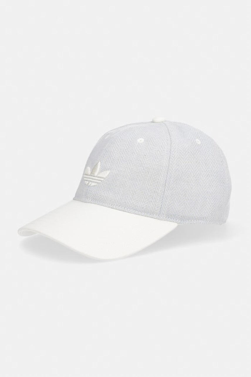 adidas Originals čiapka so šiltom dámska s prímesou vlny