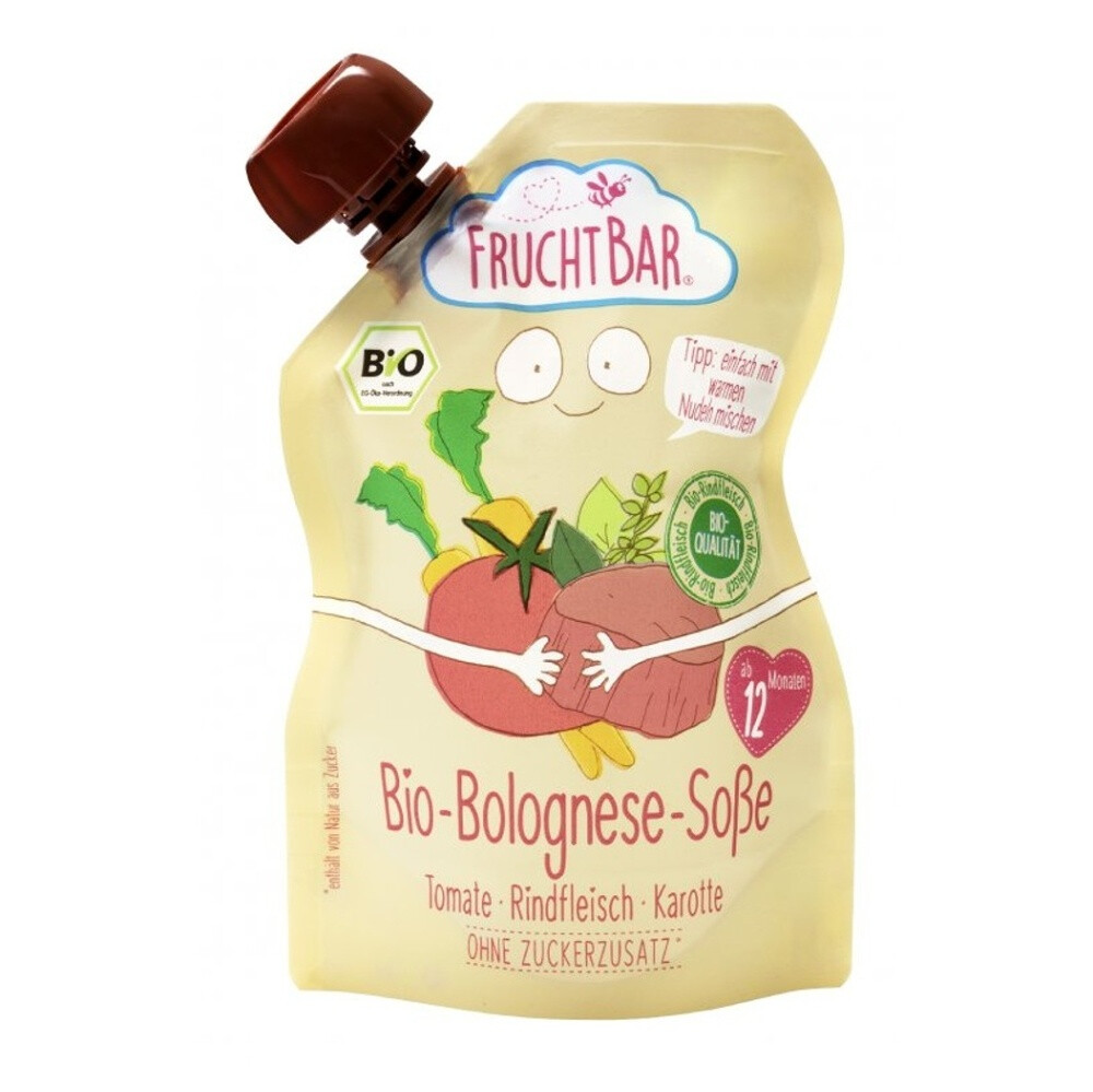 FRUCHTBAR Boloňská omáčka 12m + BIO 190 g