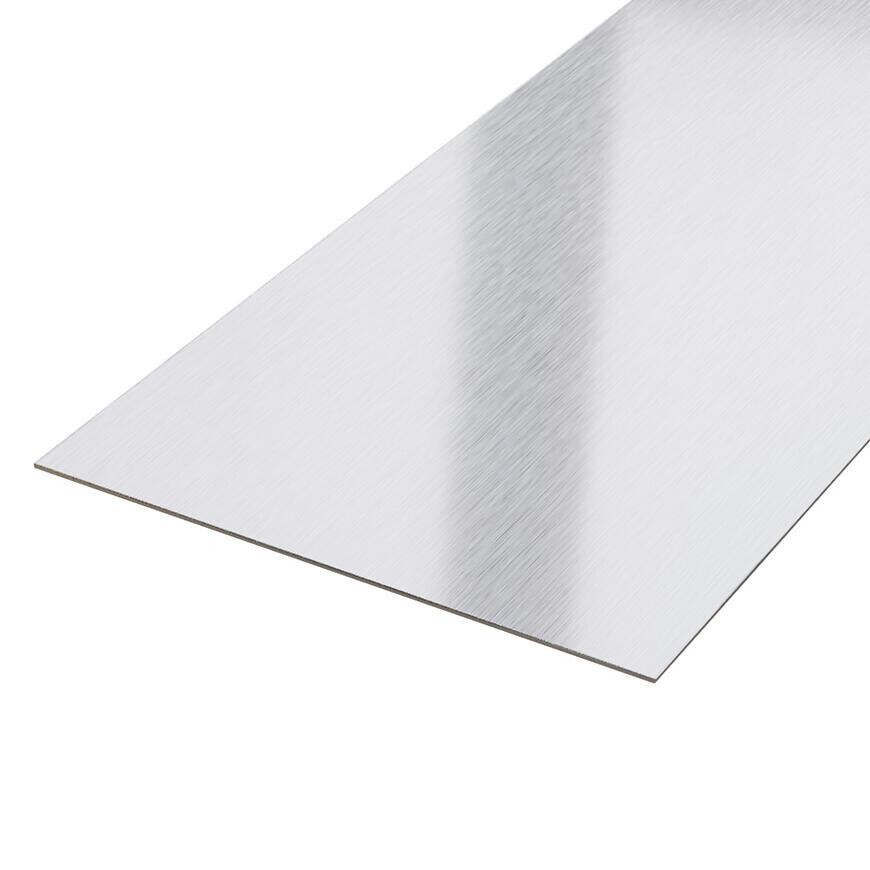 Dekoratívna lišta I 10x270 cm strieborná mat