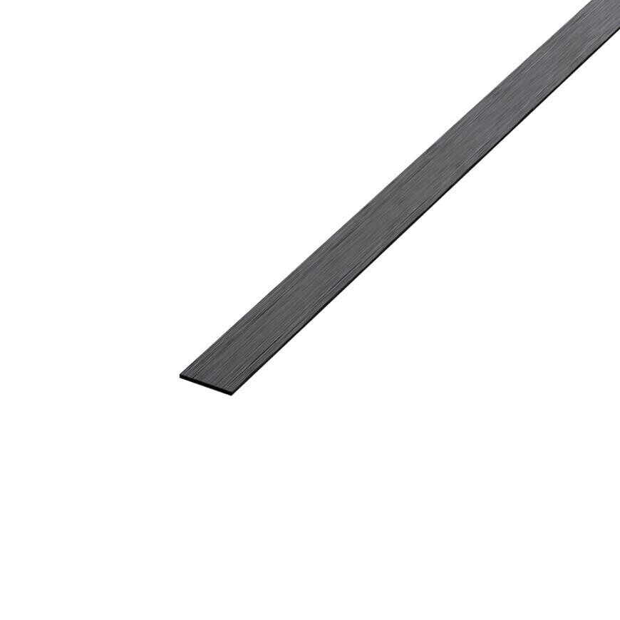 Dekoratívna lišta I 1x270 cm čierna mat