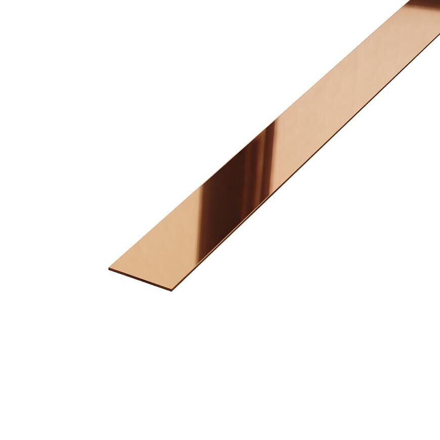 Dekoratívna lišta I 2x270 cm medená lesklá