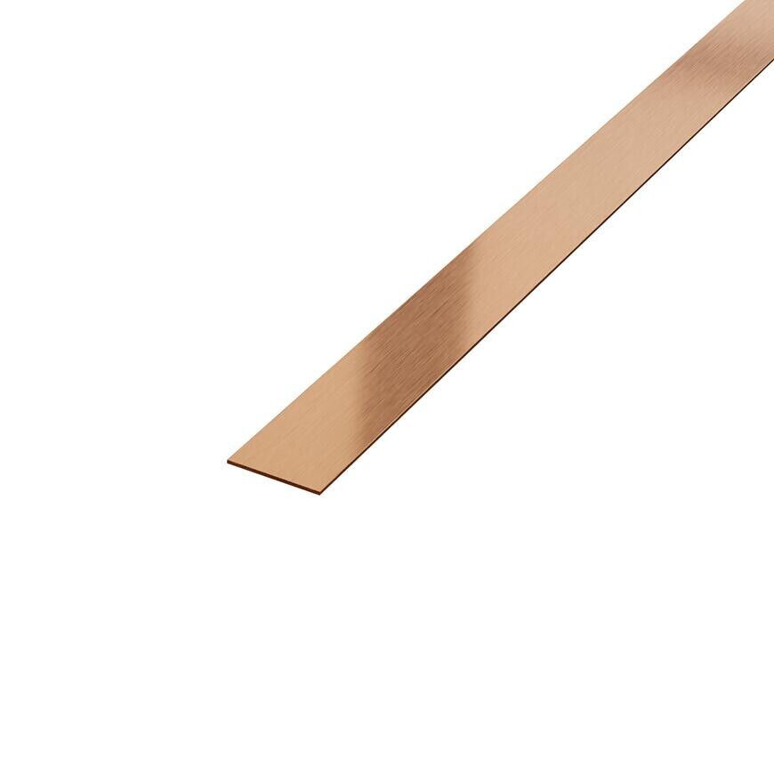 Dekoratívna lišta I 2x90 cm medená mat
