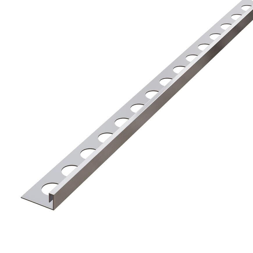 Rohový profil JS 10,5 mm x 270 cm strieborný mat