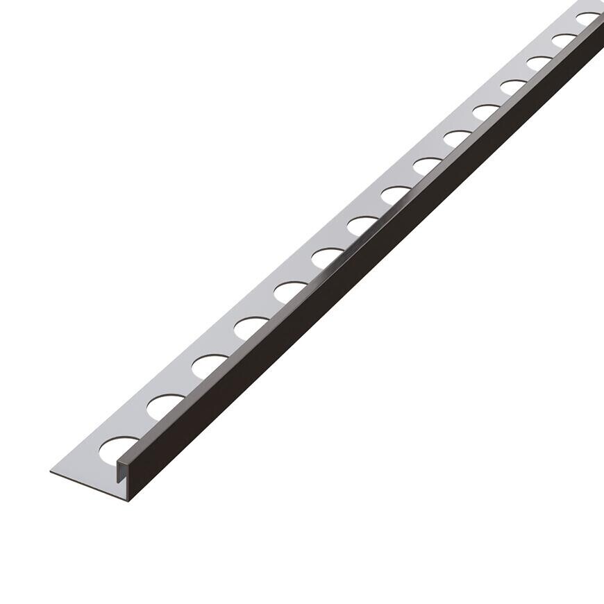 Rohový profil JS 12,5 mm x 270 cm gunmetal šedá mat