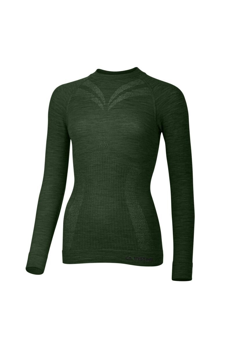 Lasting MATALA 6160 zelené dámske merino tričko Veľkosť: XXL 8596445046175