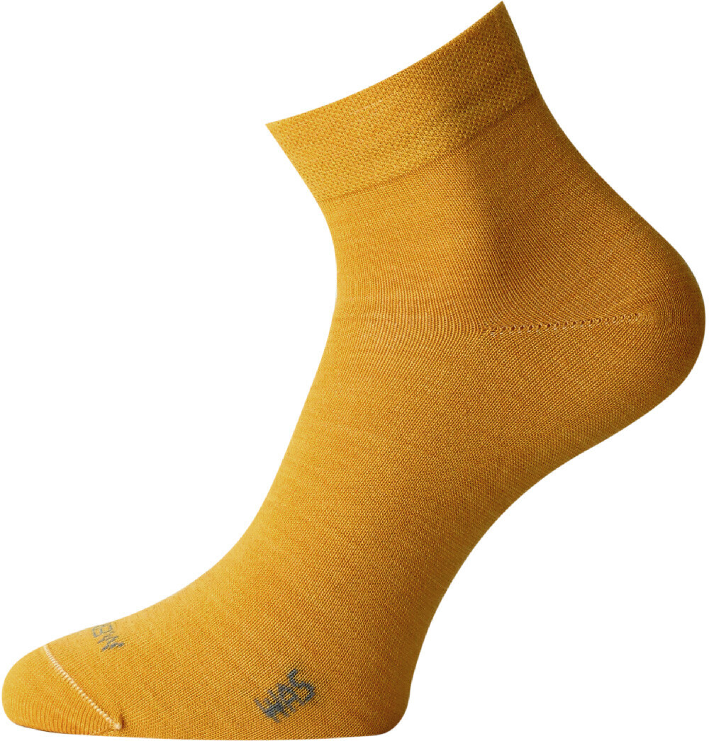 Lasting merino ponožky WAS 208 horčicové Veľkosť: (42-45) L