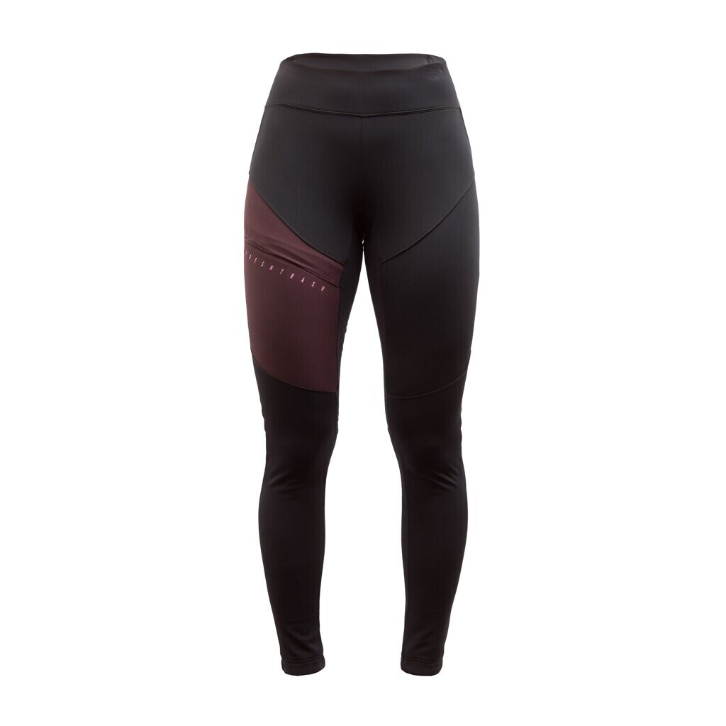 Fresh Trash WOMEN'S CROSS POINT PANTS TRUE BLACK/PORT RED Veľkosť: S