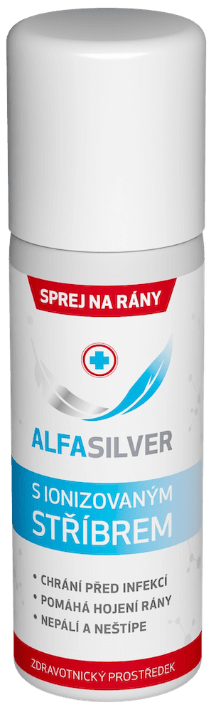 ALFASILVER Sprej na rany 50 ml