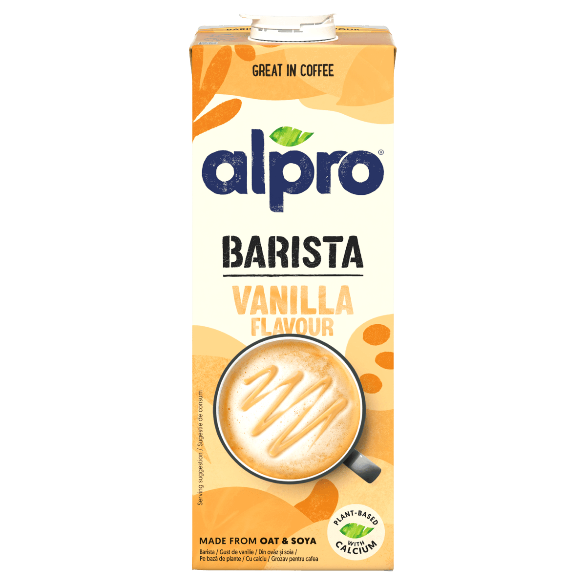 ALPRO Barista Ovseno-sójový nápoj s vanilkovou príchuťou 1 l