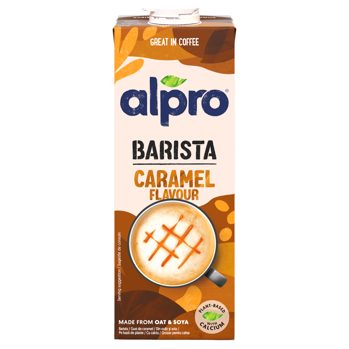 ALPRO Barista Ovseno-sójový nápoj s karamelovou príchuťou 1 l