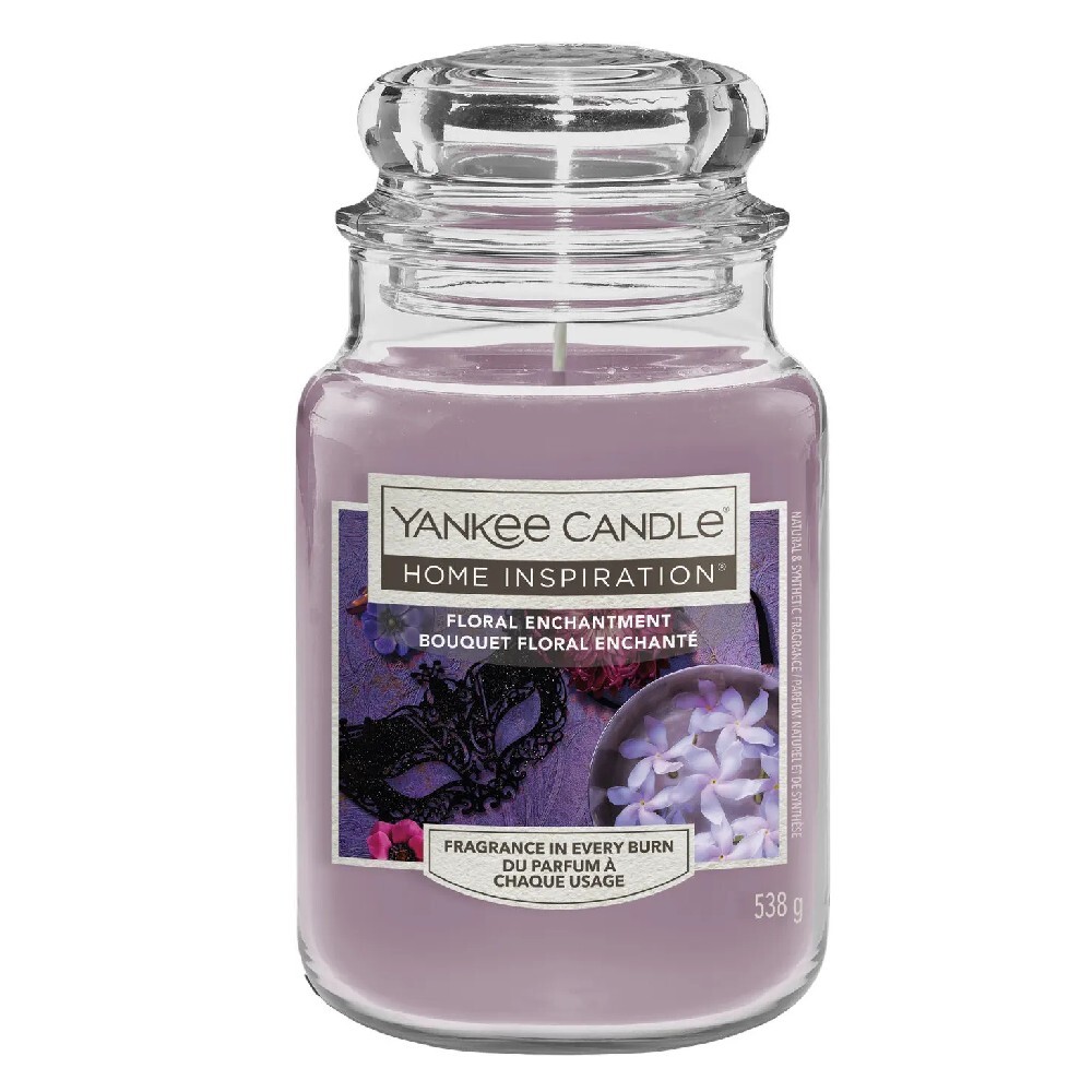 Yankee Candle Aromatická sviečka Home Inspiration Floral Enchantment 538 g