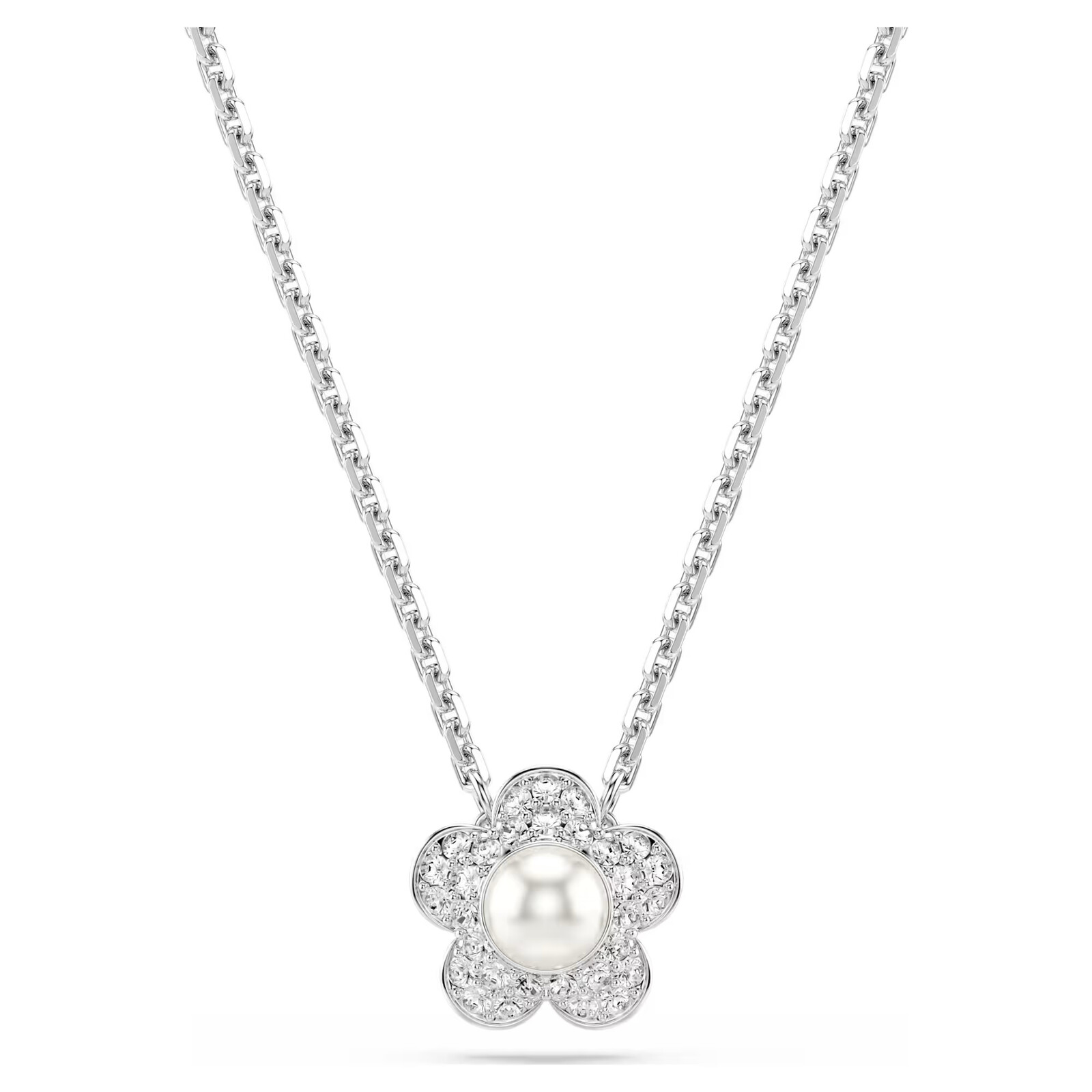 Swarovski Kvetinový náhrdelník s perlou Ariana Grande x Swarovski 5755817