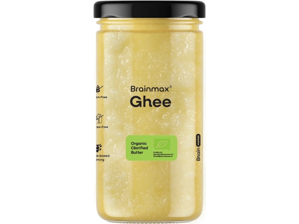 BrainMax Pure Ghee - Prepustené maslo BIO 590 g
