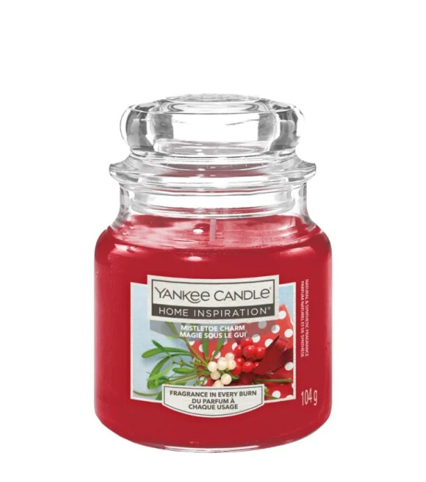 Yankee Candle Vonná sviečka Home Inspiration Mistletoe Charm 104 g