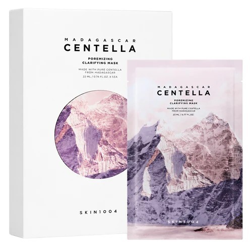 SKIN1004 Súprava čistiacich plátienkových masiek Poremizing Clarifying Mask 5 x 23 ml