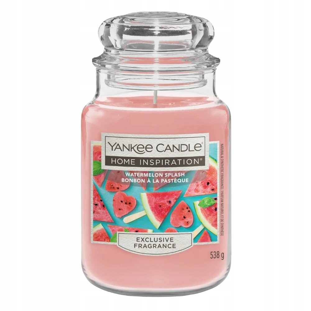 Yankee Candle Vonná sviečka Home Inspiration Watermelon Splash 538 g
