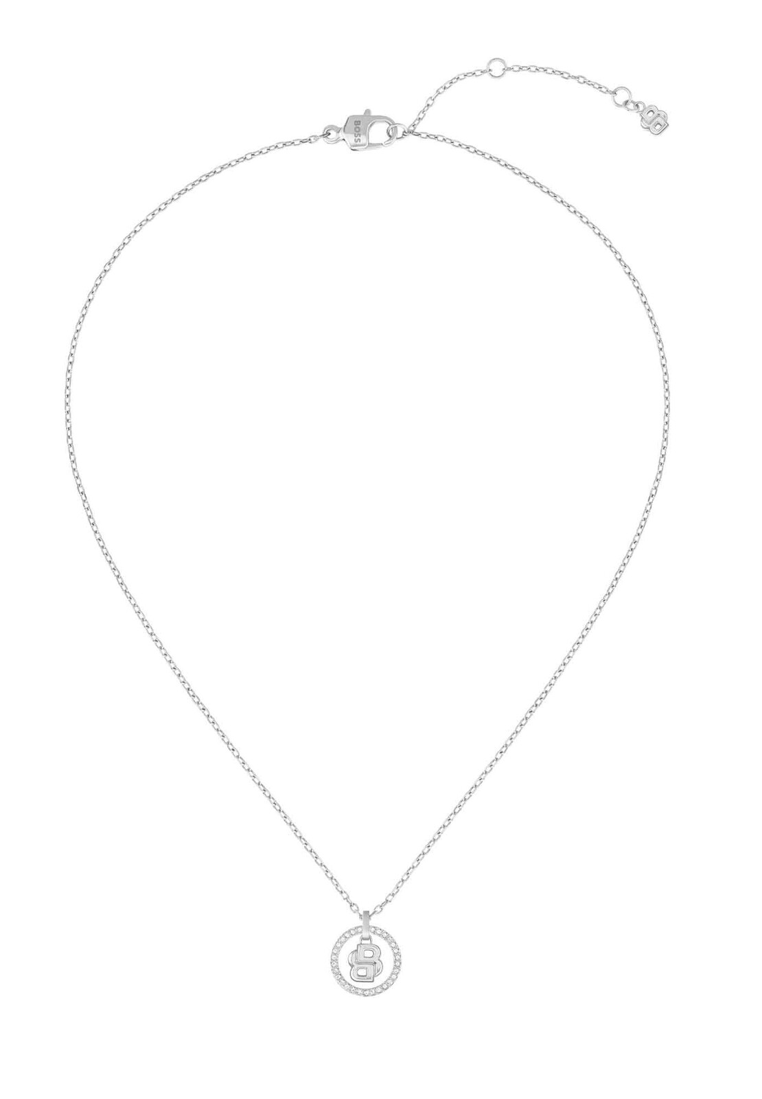 Hugo Boss Dámsky oceľový náhrdelník Double B 1580836