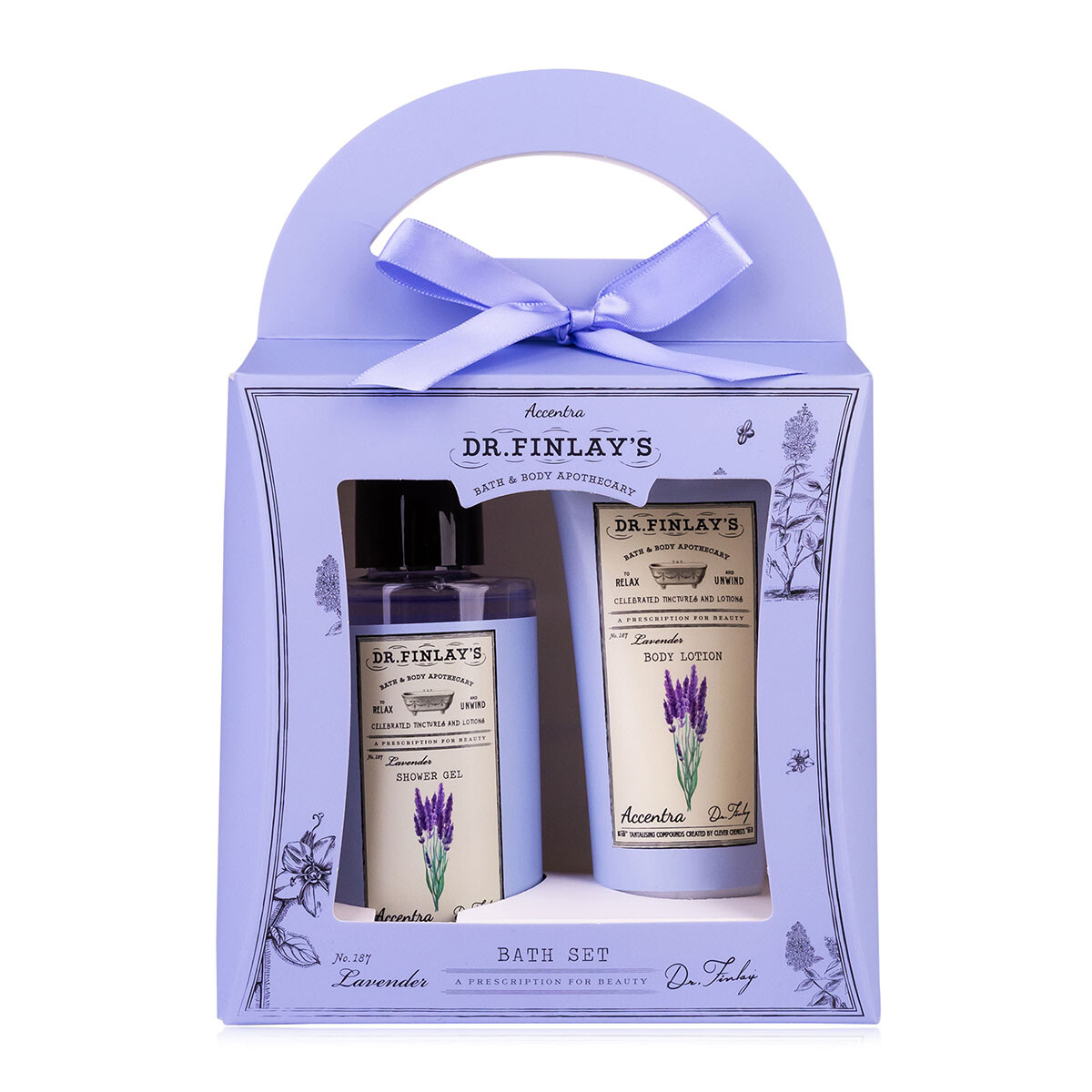 Accentra Darčeková sada telovej starostlivosti Lavender Blossom Dr. Finlay`s