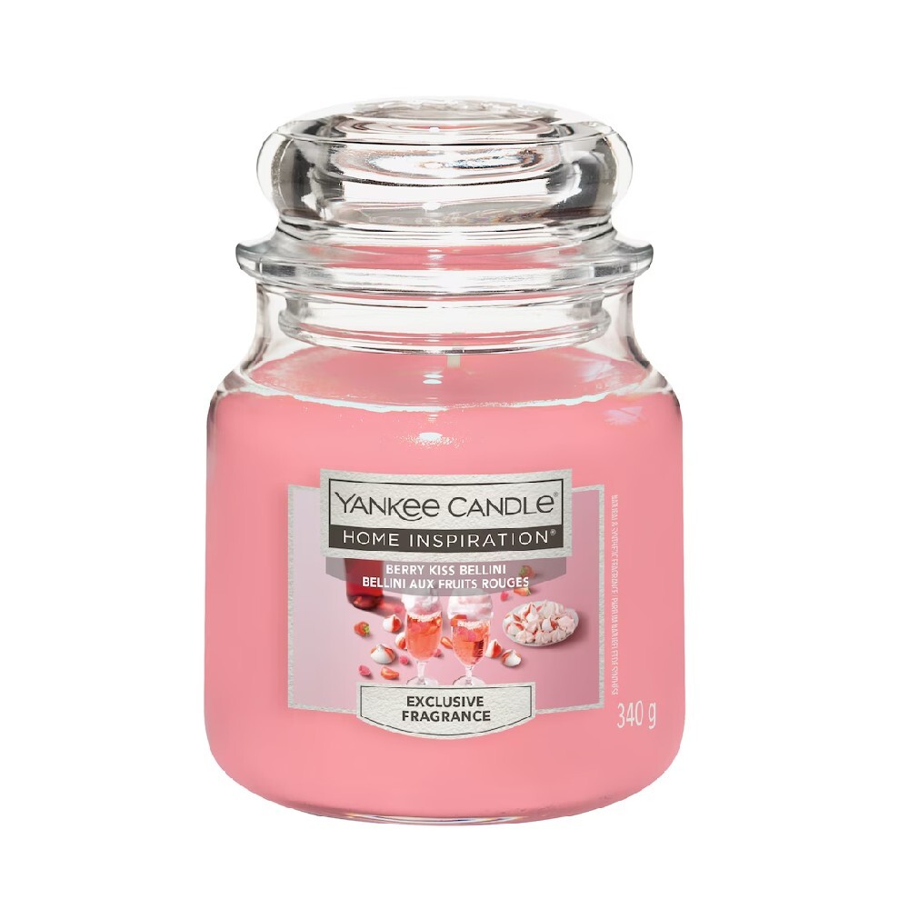 Yankee Candle Aromatická sviečka Home Inspiration Berry Kiss Bellini 340 g