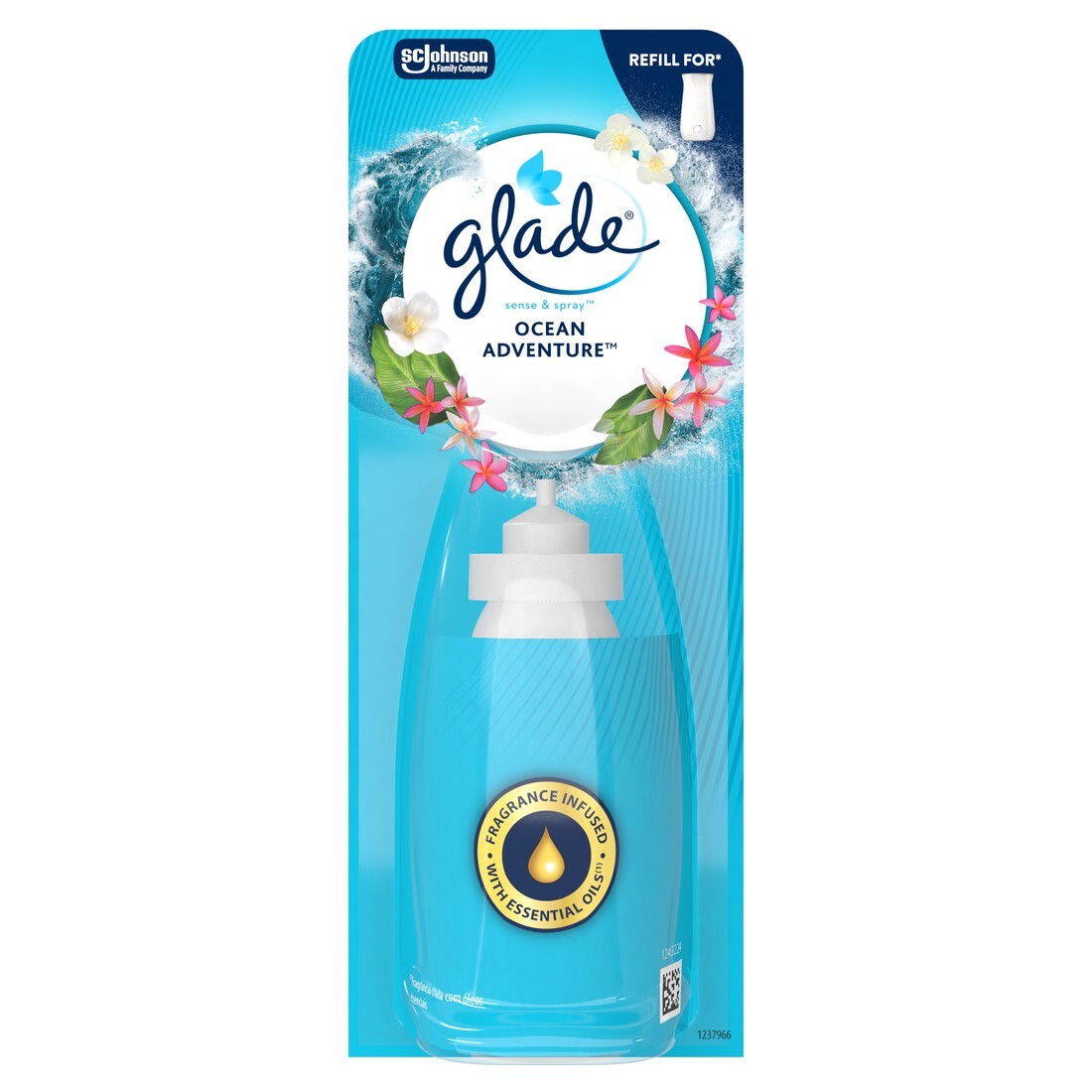 Glade Náplň do osviežovača vzduchu Sense & Spray Ocean Adventure 18 ml