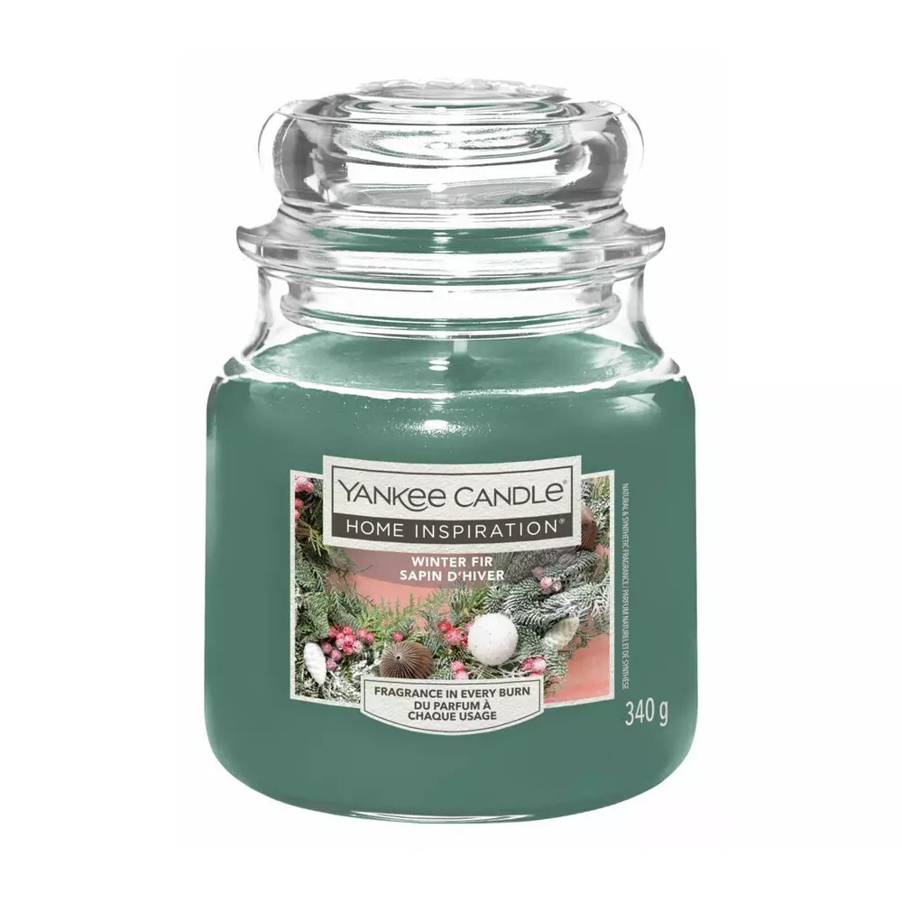 Yankee Candle Aromatická sviečka Home Inspiration Winter Fir 340 g