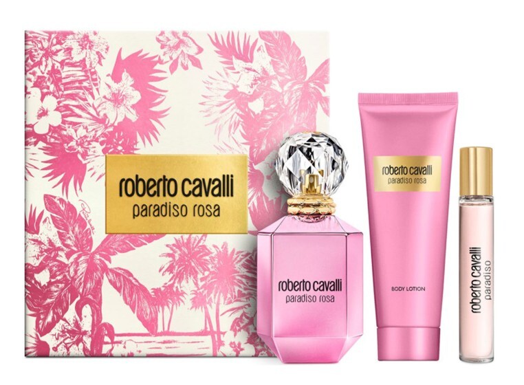Roberto Cavalli Paradiso Rosa - EDP 75 ml + telové mlieko 100 ml + EDP 15 ml
