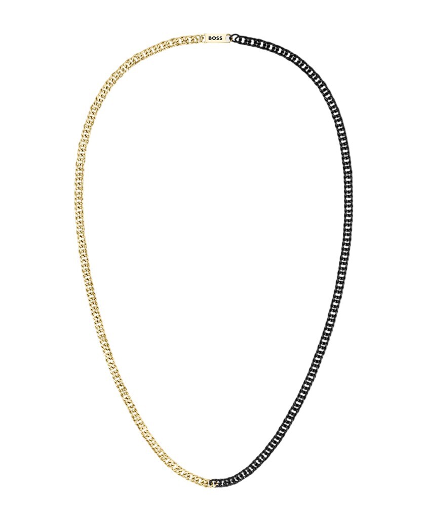 Hugo Boss Bicolor náhrdelník z ocele Jaxe 1580391