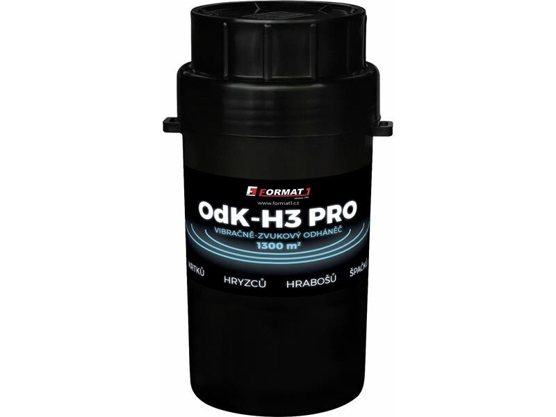 Odpudzovač krtkov a hrabošov FORMAT OdK-H3 PRO