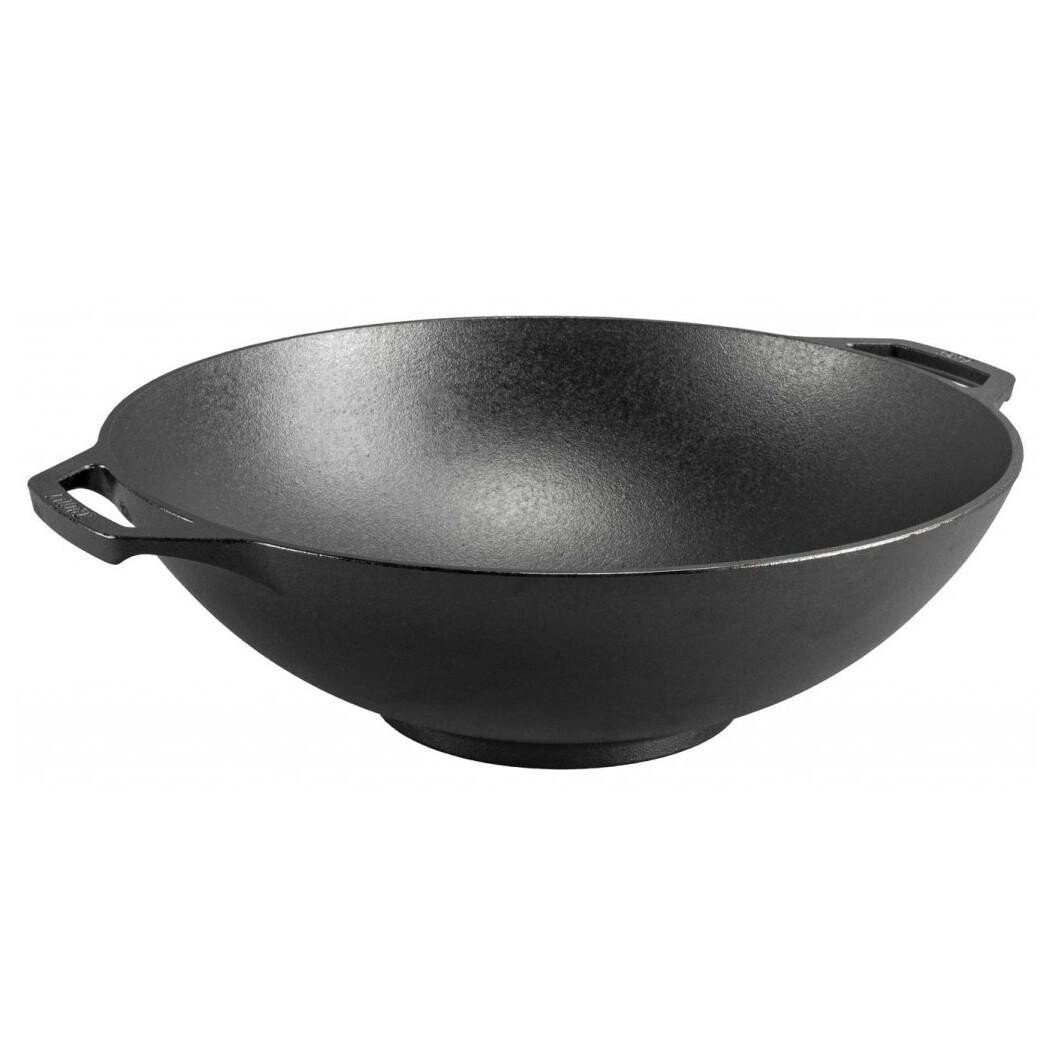 Wok 35 cm, liatina, Lodge