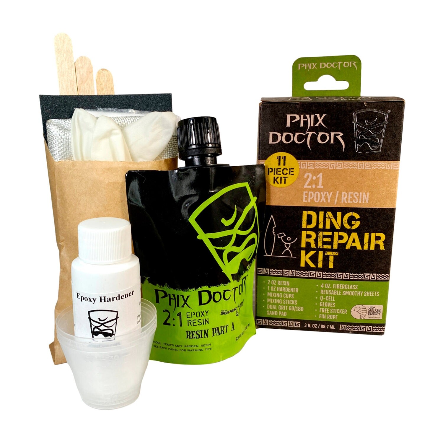 Phix Doctor Epoxy Kit 6 Oz Bio Resin (Eps / Styrofoam)