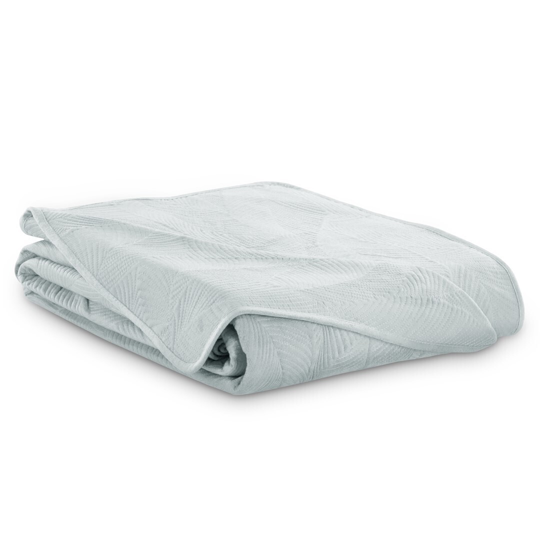 Obojstranný prehoz Palsha 200x220 cm strieborný