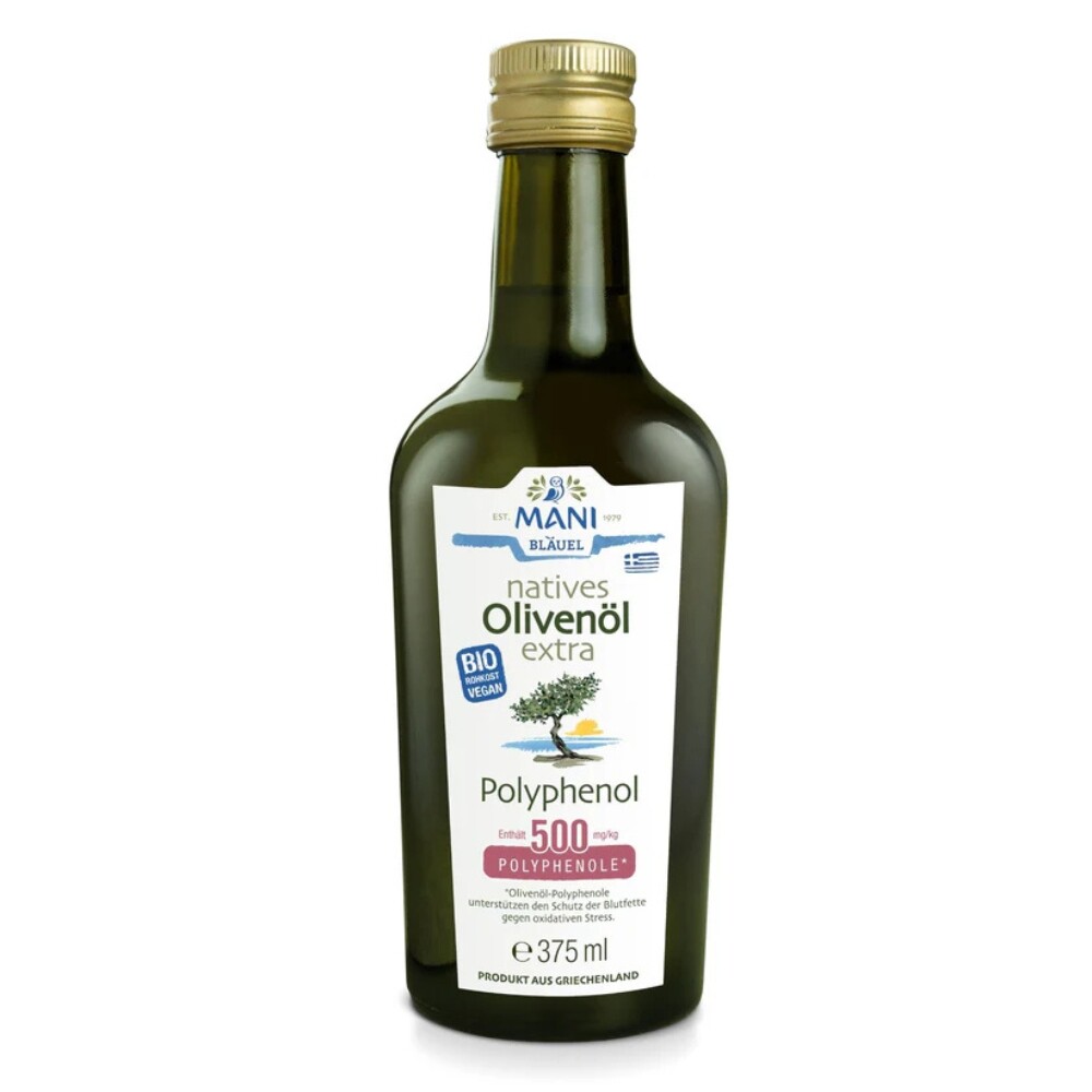 Organický extra panenský olivový olej s polyfenolmi MANI 375ml