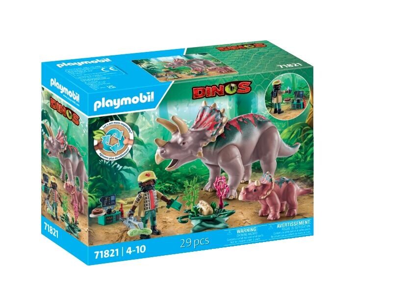 Playmobil Triceratops s mláďaťom