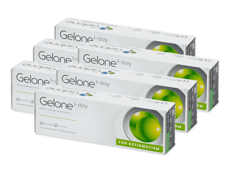 Gelone 1-day for Astigmatism (180 šošoviek)
