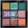 Očné tiene & podkladové bázy Fashion Make Up Eyeshadow Palette Showcase - 02 Miami