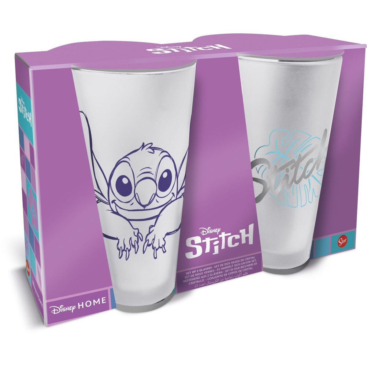 Stor Lilo a Stitch Set pohárov Stitch